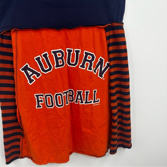 Auburn University Tigers Custom Midi T Shirt Skirt Size XL Upcycled Sports - Picture 2 of 6